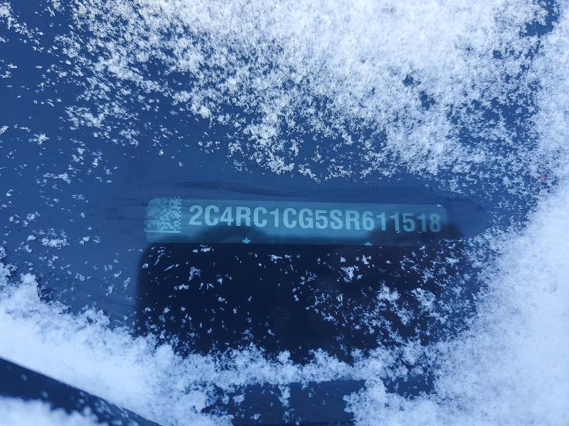 75444085 :رقم المزاد ، 2C4RC1CG5SR611518 vin ، 2025 Chrysler Voyager مزاد بيع