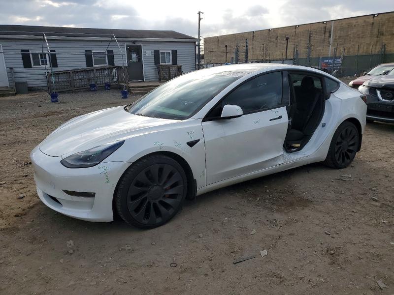 Продажа на аукционе авто 2021 Tesla Model 3, vin: 5YJ3E1EC5MF045207, номер лота: 98769985