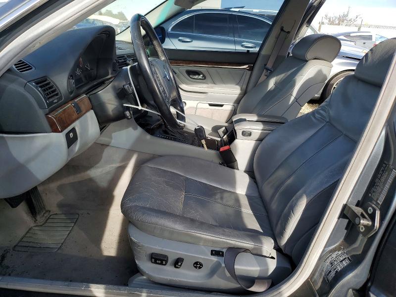 1999 Bmw 740 მანქანა იყიდება აუქციონზე, vin: WBAGH8333XDP04219, აუქციონის ნომერი: 98909485