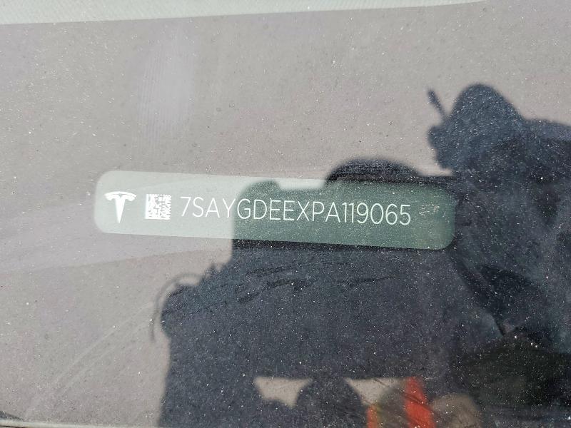 Продаж на аукціоні авто 2023 Tesla Model Y, vin: 7SAYGDEEXPA119065, номер лоту: 98602195