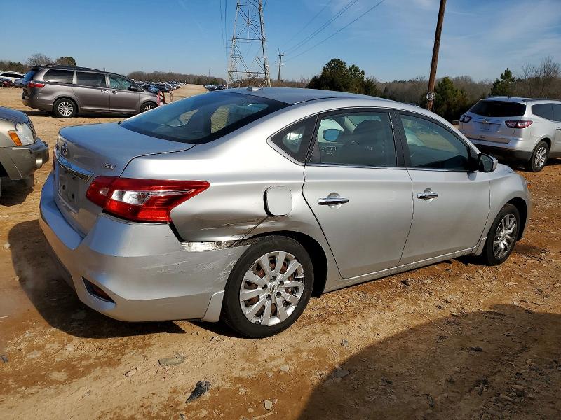 2016 Nissan Sentra S მანქანა იყიდება აუქციონზე, vin: 3N1AB7AP8GY239706, აუქციონის ნომერი: 74167655