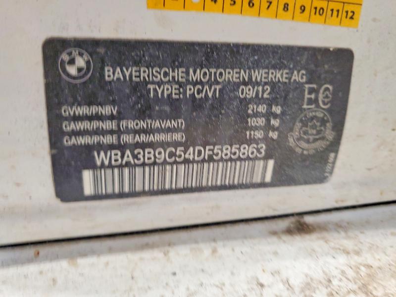 Aukcja sprzedaży 2013 Bmw 335i Xdrive 4dr Awd, vin: WBA3B9C54DF585863, numer aukcji: 73596925