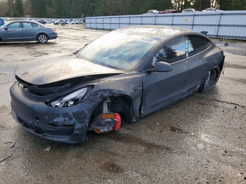 Auction sale of the 2022 Tesla Model 3, vin: 5YJ3E1EC7NF182005, lot number: 99239435
