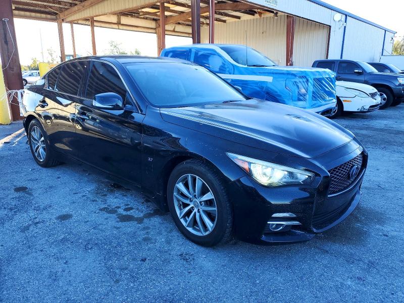 72841655 :رقم المزاد ، JN1BV7AR3FM390225 vin ، 2015 Infiniti Q50 مزاد بيع