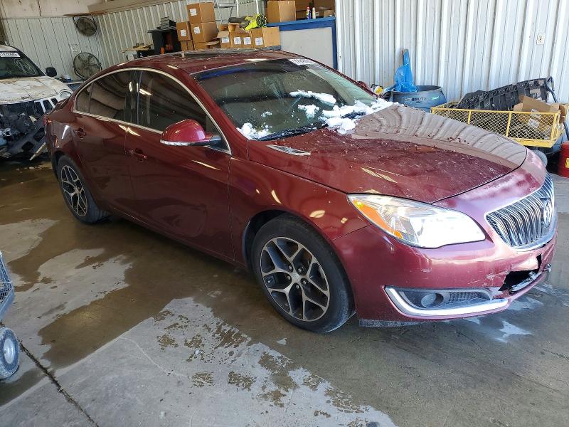 72943035 :رقم المزاد ، 2G4G35EX0G9199555 vin ، 2016 Buick Regal Spor مزاد بيع