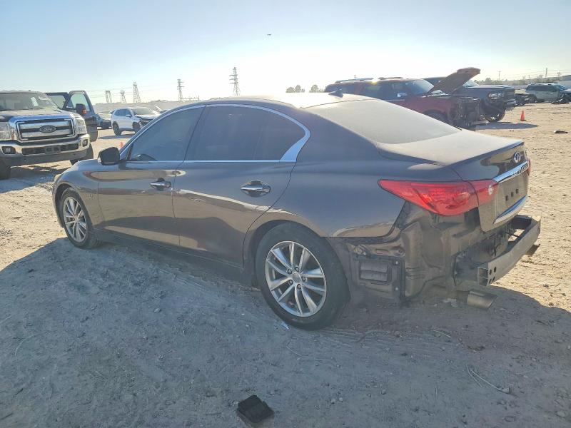 73511985 :رقم المزاد ، JN1BV7APXFM341652 vin ، 2015 Infiniti Q50 مزاد بيع