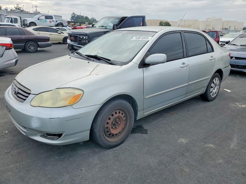 74981055 :رقم المزاد ، JTDBR32E030021668 vin ، 2003 Toyota Corolla مزاد بيع