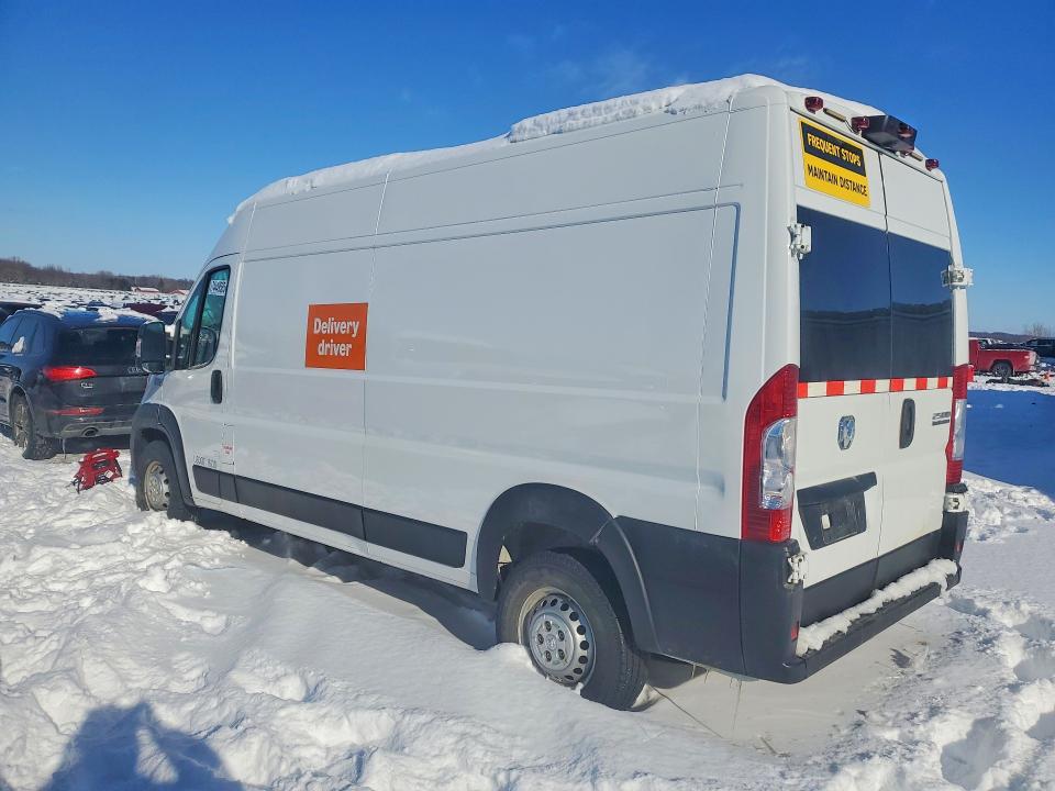 74449535 :رقم المزاد ، 3C6LRVDGXRE155125 vin ، 2024 Ram Promaster 2500 مزاد بيع
