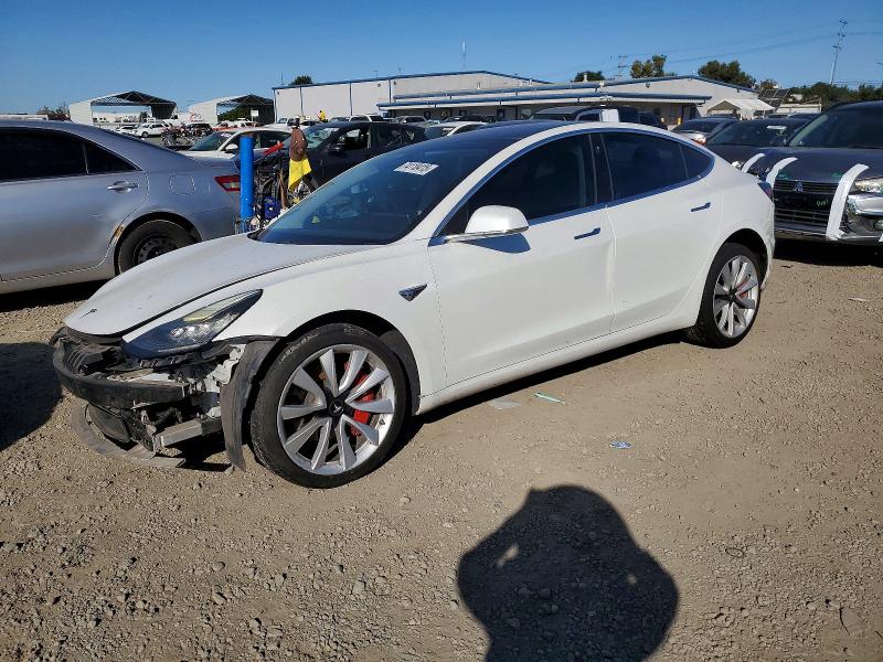 2017 Tesla Model 3 მანქანა იყიდება აუქციონზე, vin: 5YJ3E1EA4HF001087, აუქციონის ნომერი: 74110415