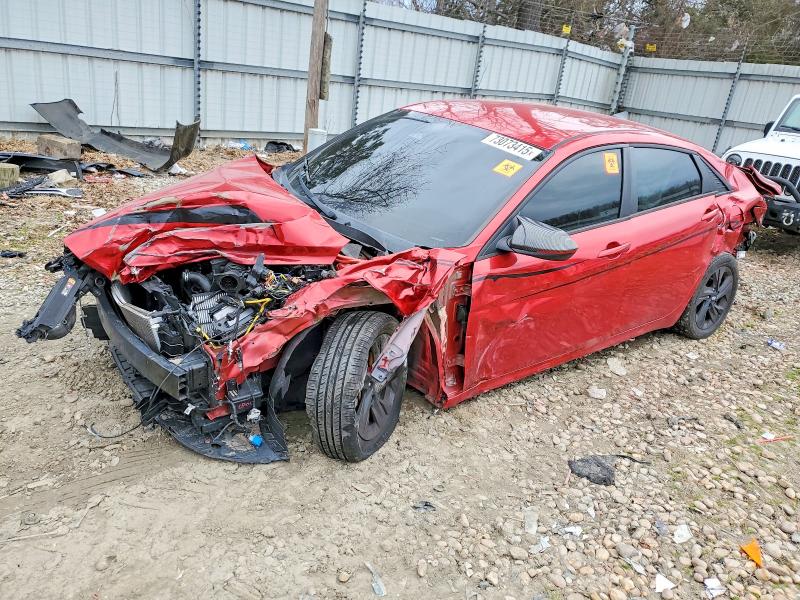 Продаж на аукціоні авто 2021 Hyundai Elantra, vin: 5NPLM4AG8MH017979, номер лоту: 73073415