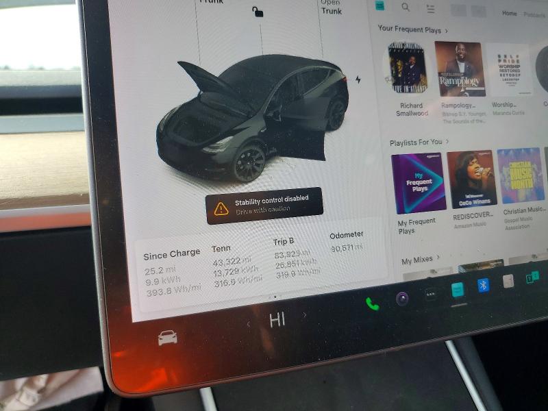 Aukcja sprzedaży 2020 Tesla Model Y, vin: 5YJYGDEE4LF036306, numer aukcji: 72657265