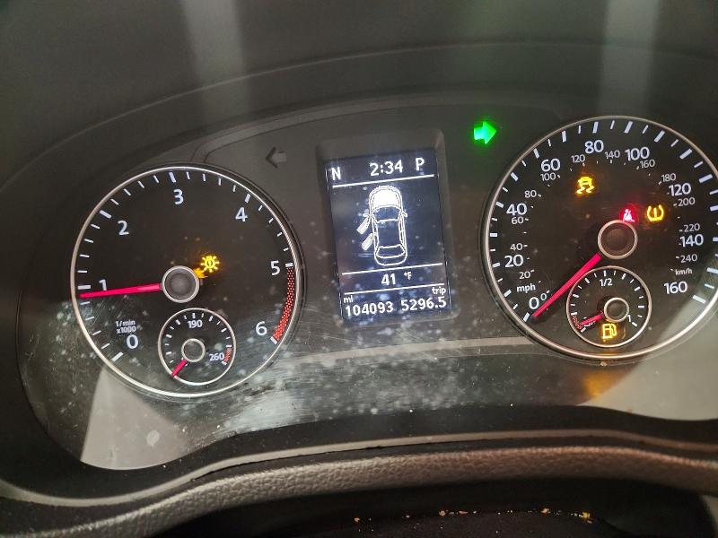 99633725 :رقم المزاد ، 1VWBV7A34FC088454 vin ، 2015 Volkswagen Passat مزاد بيع