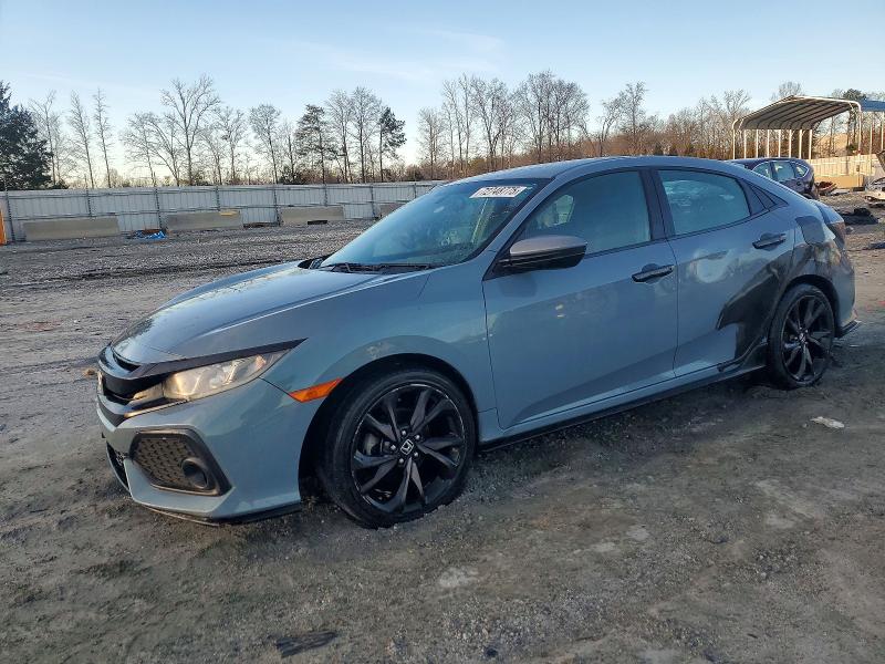 72748775 :رقم المزاد ، SHHFK7G40JU218334 vin ، 2018 Honda Civic مزاد بيع