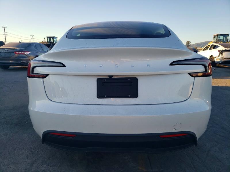 2025 Tesla Model 3 მანქანა იყიდება აუქციონზე, vin: 5YJ3E1EAXSF914640, აუქციონის ნომერი: 73664885