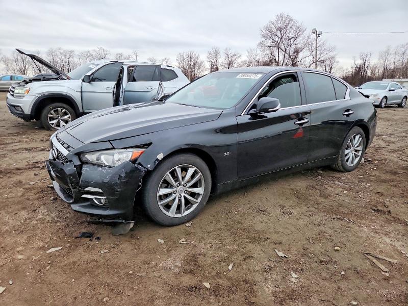 2017 Infiniti Q50 Premiu მანქანა იყიდება აუქციონზე, vin: JN1EV7AR5HM834902, აუქციონის ნომერი: 98050275