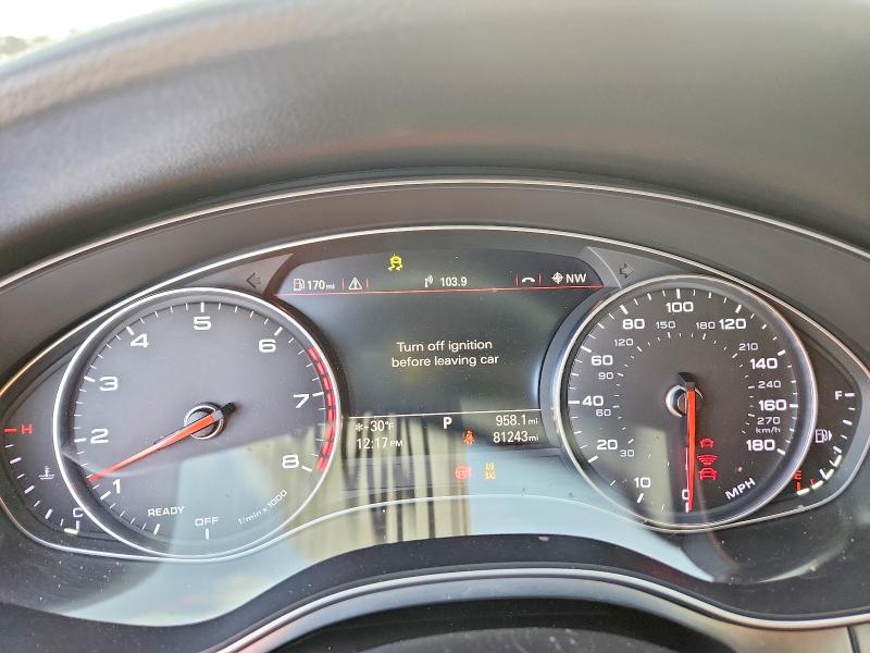 74565945 :رقم المزاد ، WAUWGAFC9GN008170 vin ، 2016 Audi A7 مزاد بيع
