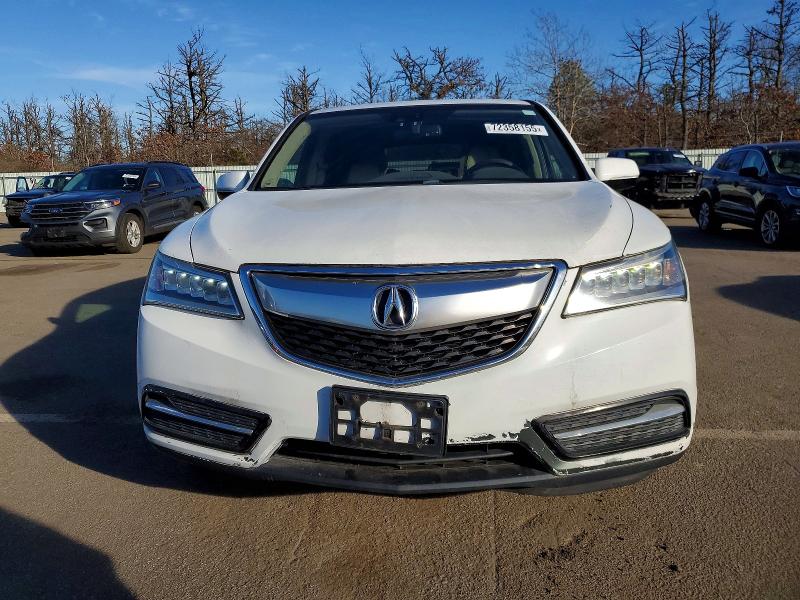 72358155 :رقم المزاد ، 5FRYD4H4XEB003176 vin ، 2014 Acura Mdx مزاد بيع