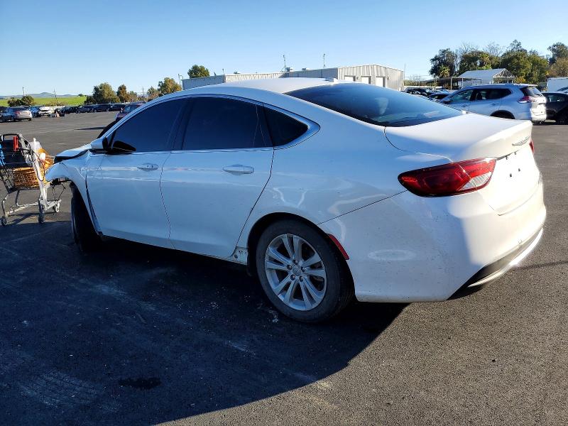 99025655 :رقم المزاد ، 1C3CCCAB6FN637125 vin ، 2015 Chrysler 200 مزاد بيع