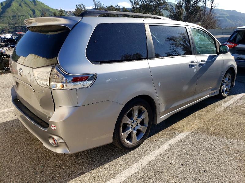 2012 Toyota Sienna მანქანა იყიდება აუქციონზე, vin: 5TDXK3DC1CS243395, აუქციონის ნომერი: 74637885