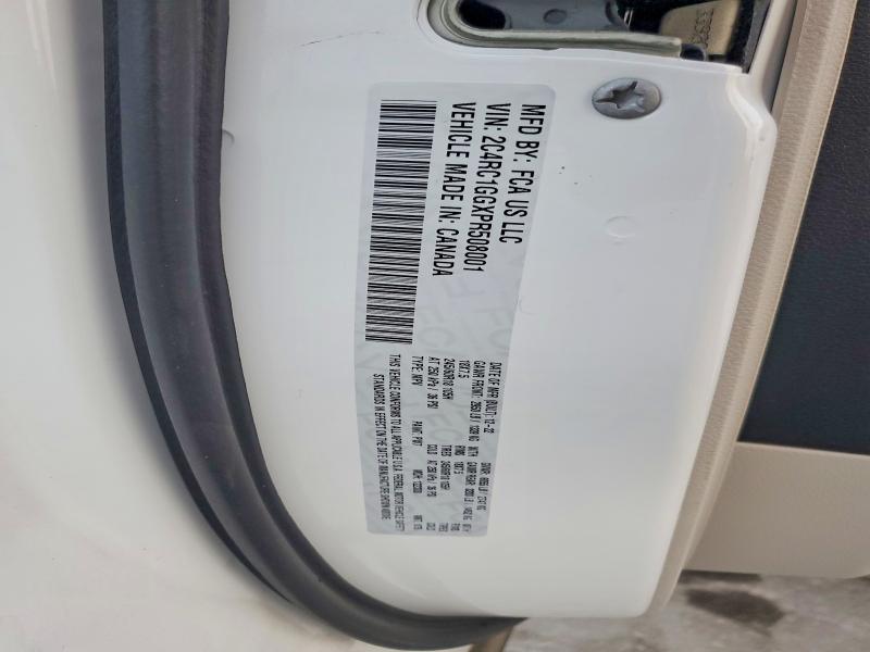 Aukcja sprzedaży 2023 Chrysler Pacifica, vin: 2C4RC1GGXPR508001, numer aukcji: 72377915