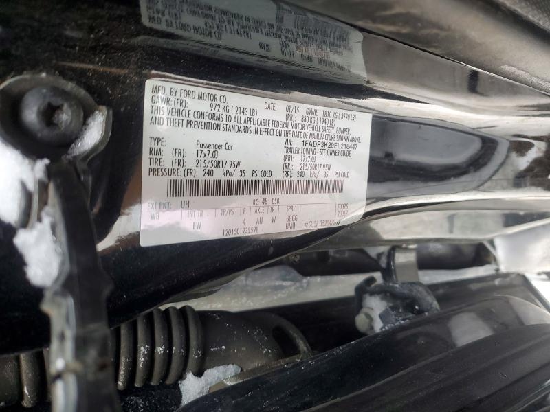 Продажа на аукционе авто 2015 Ford Focus, vin: 1FADP3K29FL218447, номер лота: 75346325