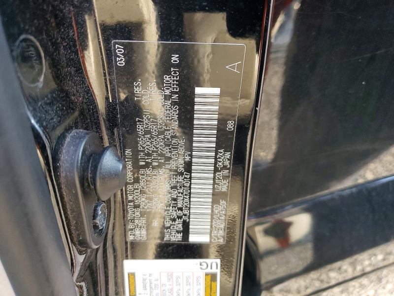 Продажа на аукционе авто 2007 Lexus Gx 470, vin: JTJBT20X470140147, номер лота: 99420565