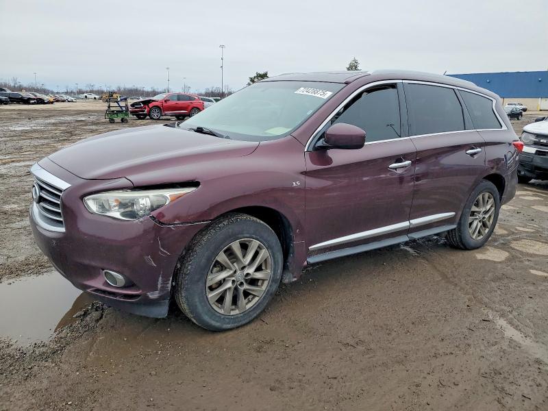 72428875 :رقم المزاد ، 5N1AL0MM7EC537944 vin ، 2014 Infiniti Qx60 مزاد بيع