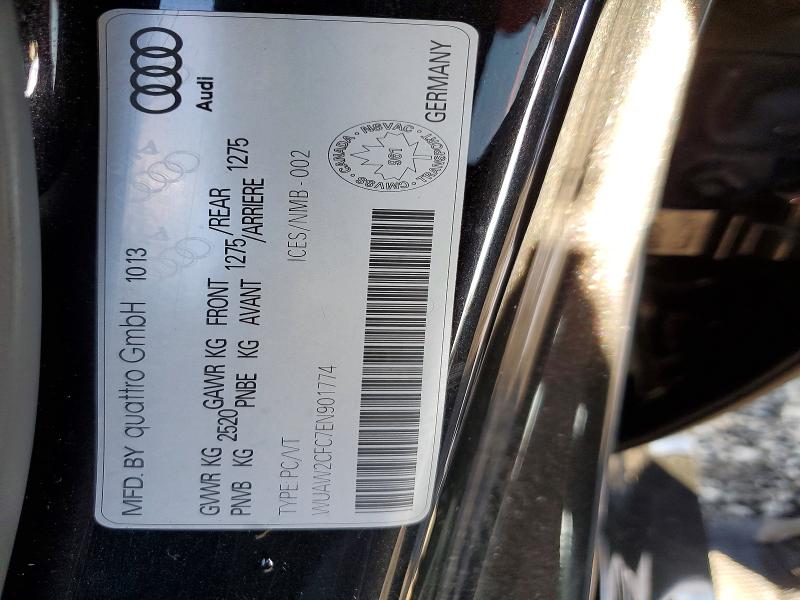 73902655 :رقم المزاد ، WUAW2CFC7EN901774 vin ، 2014 Audi Rs7 مزاد بيع