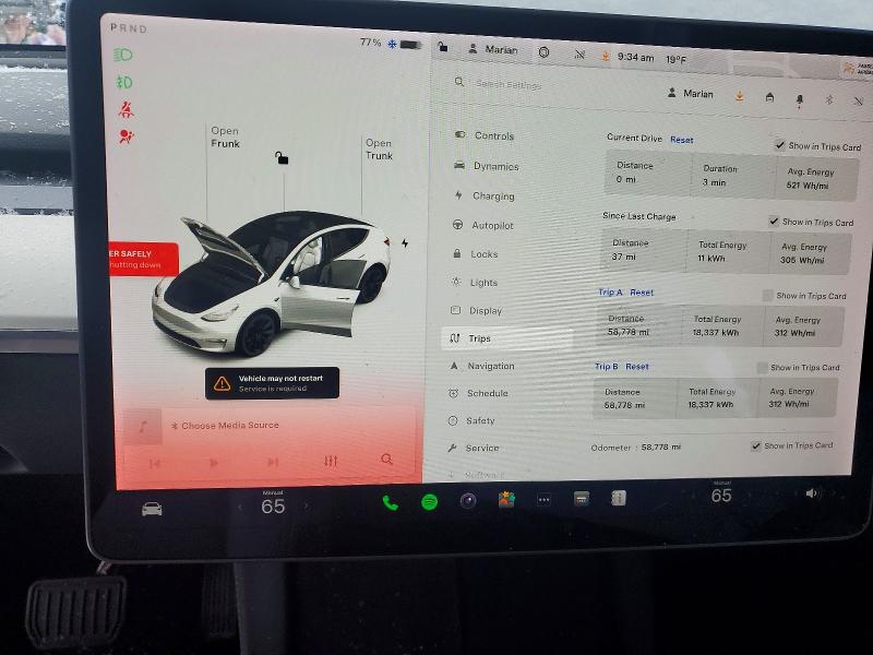 Aukcja sprzedaży 2021 Tesla Model Y, vin: 5YJYGDEE5MF283657, numer aukcji: 98231085
