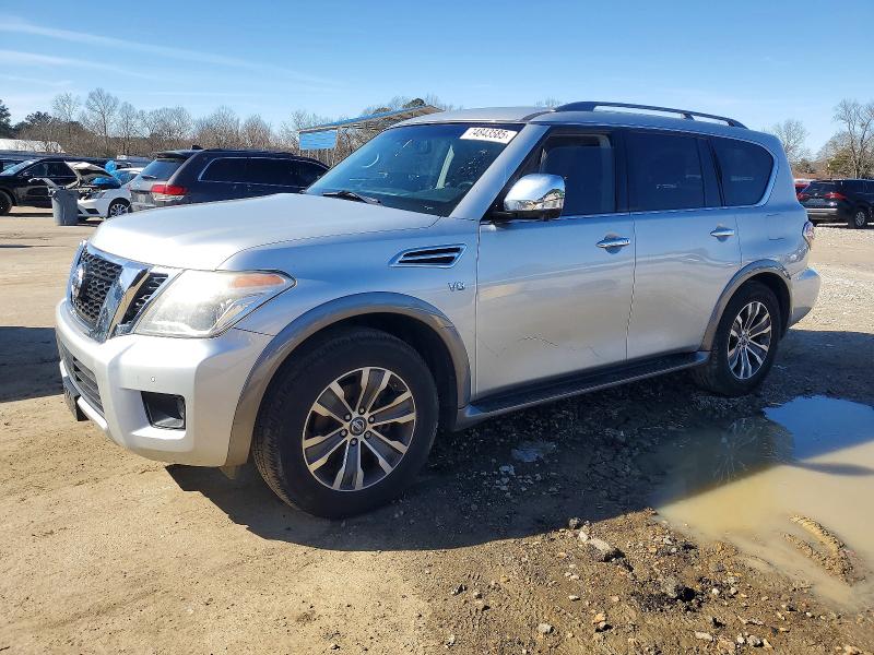 2017 Nissan Armada Sv მანქანა იყიდება აუქციონზე, vin: JN8AY2NDXH9004685, აუქციონის ნომერი: 74843585