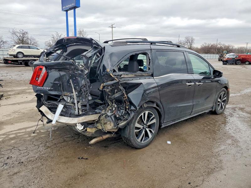 72227375 :رقم المزاد ، 5FNRL6H94KB118464 vin ، 2019 Honda Odyssey El مزاد بيع