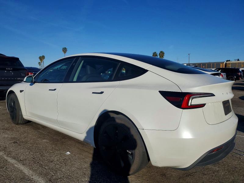 72440195 :رقم المزاد ، 5YJ3E1EAXSF885222 vin ، 2025 Tesla Model 3 مزاد بيع