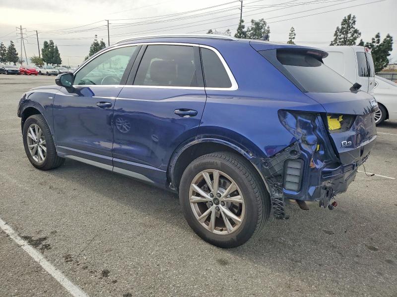 2022 Audi Q3 მანქანა იყიდება აუქციონზე, vin: WA1EECF36N1111299, აუქციონის ნომერი: 74283035