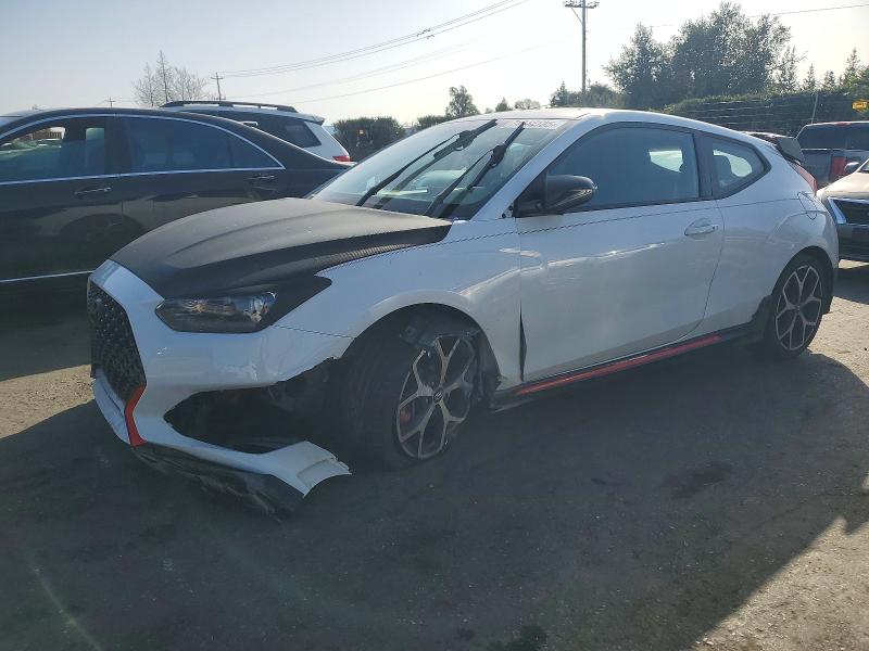 2019 Hyundai Veloster N მანქანა იყიდება აუქციონზე, vin: KMHT36AH7KU003206, აუქციონის ნომერი: 74912135
