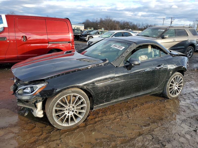 2018 Mercedes-benz Slc მანქანა იყიდება აუქციონზე, vin: WDDPK3JA4JF154457, აუქციონის ნომერი: 46806966