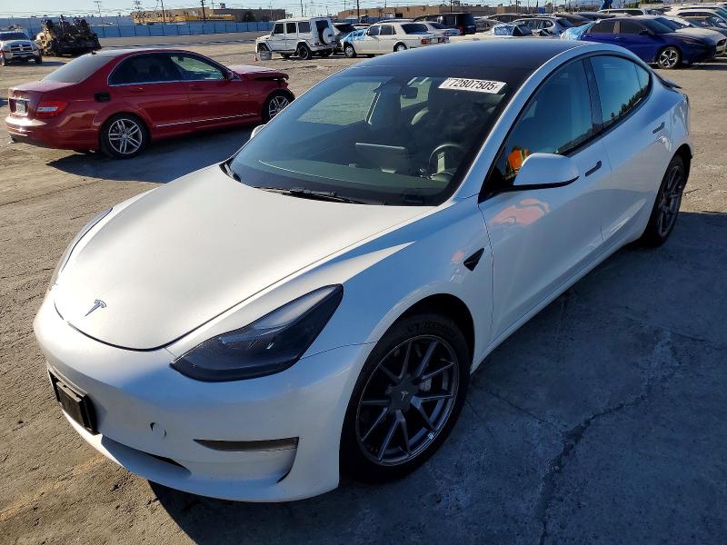 Auction sale of the 2023 Tesla Model 3, vin: 5YJ3E1EA8PF479253, lot number: 72807505
