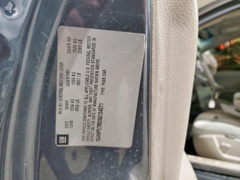 Aukcja sprzedaży 2009 Buick Lucerne, vin: 1G4HP57M39U134071, numer aukcji: 72455155