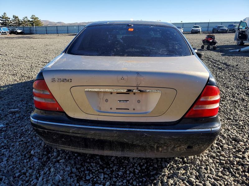 98045985 :رقم المزاد ، WDBNG70J1YA070906 vin ، 2000 Mercedes-benz S مزاد بيع