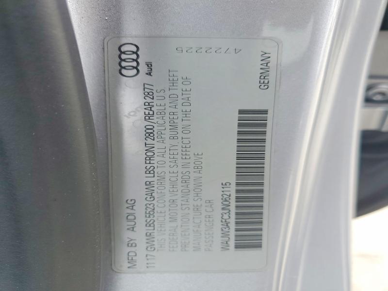 Aukcja sprzedaży 2018 Audi A7, vin: WAUW3AFC3JN062115, numer aukcji: 99613205