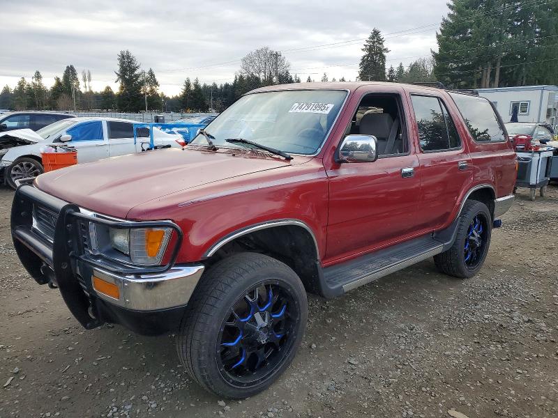 Продаж на аукціоні авто 1990 Toyota 4runner, vin: JT3VN39W2L0039620, номер лоту: 74791995