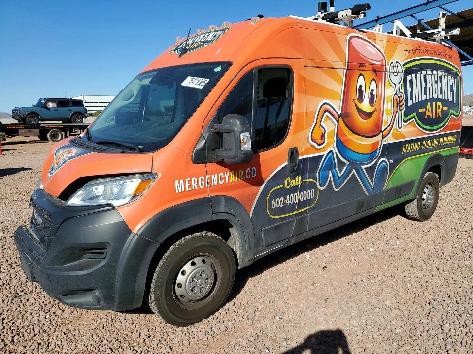 Aukcja sprzedaży 2023 Ram Promaster 2500, vin: 3C6LRVDG8PE535948, numer aukcji: 75471005