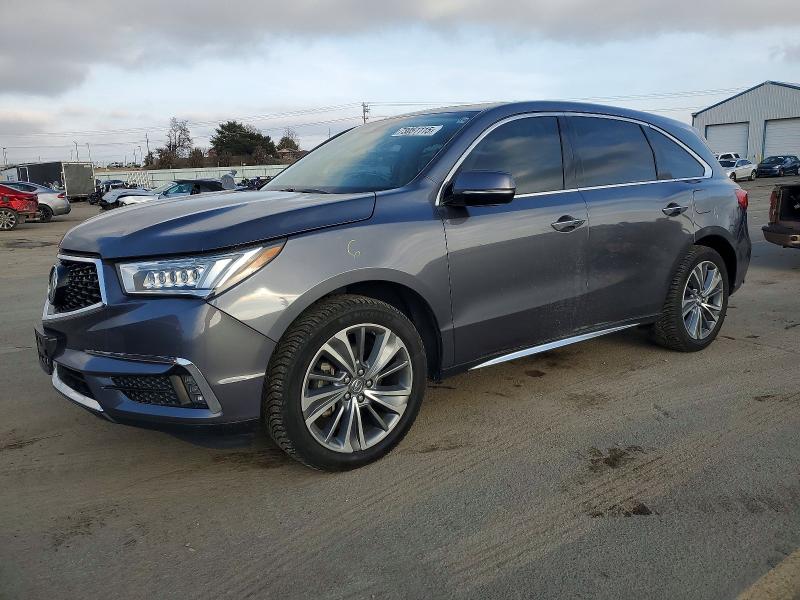 73051115 :رقم المزاد ، 5FRYD4H77HB007636 vin ، 2017 Acura Mdx مزاد بيع