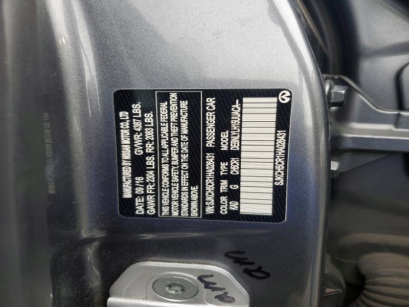 2017 Infiniti Qx30 მანქანა იყიდება აუქციონზე, vin: SJKCH5CR1HA026431, აუქციონის ნომერი: 72495855