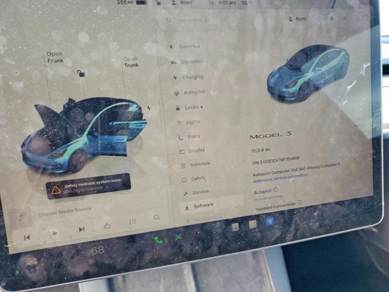 Продажа на аукционе авто 2022 Tesla Model 3, vin: 5YJ3E1EA7NF359828, номер лота: 99782935