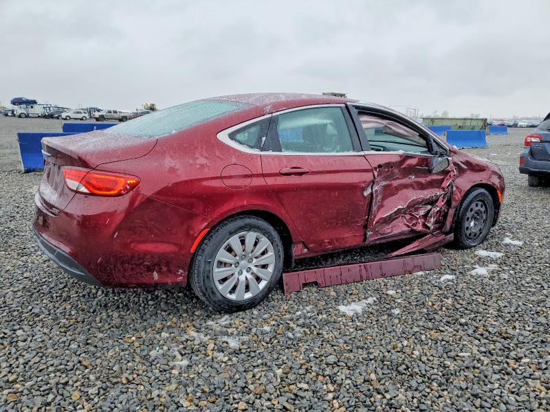 2015 Chrysler 200 მანქანა იყიდება აუქციონზე, vin: 1C3CCCFB1FN605465, აუქციონის ნომერი: 72335375