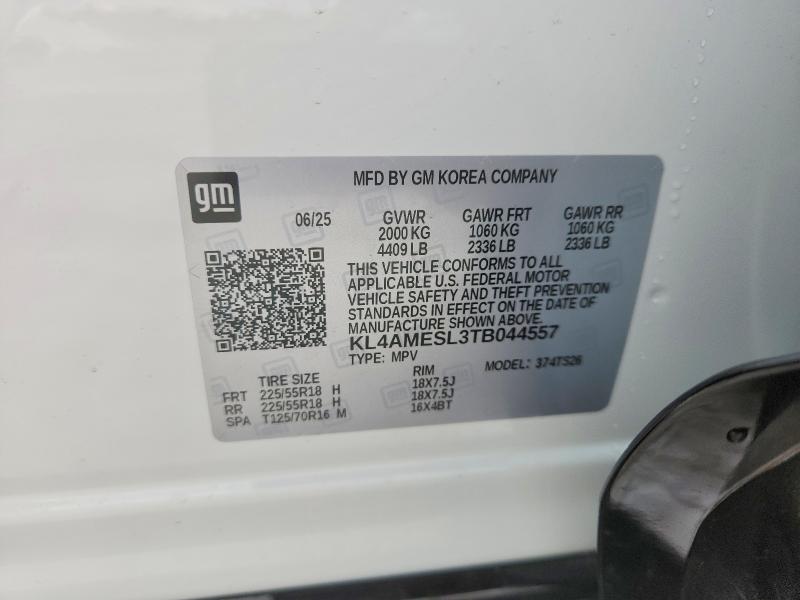 Продаж на аукціоні авто 2026 Buick Encore Gx, vin: KL4AMESL3TB044557, номер лоту: 72920315