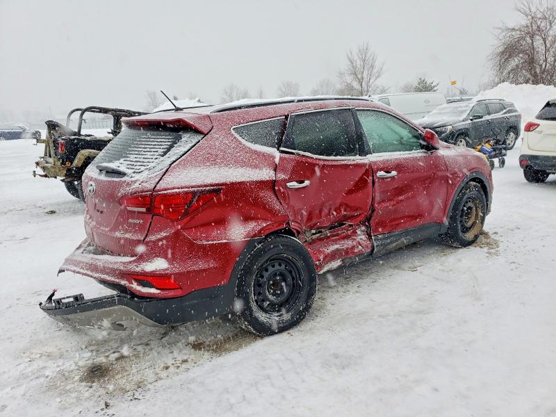 73259435 :رقم المزاد ، 5XYZT3LB8JG558011 vin ، 2018 Hyundai Santa Fe Sport مزاد بيع