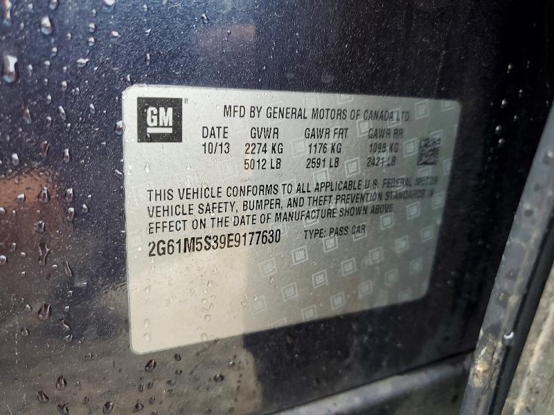 Продажа на аукционе авто 2014 Cadillac Xts, vin: 2G61M5S39E9177630, номер лота: 99079565