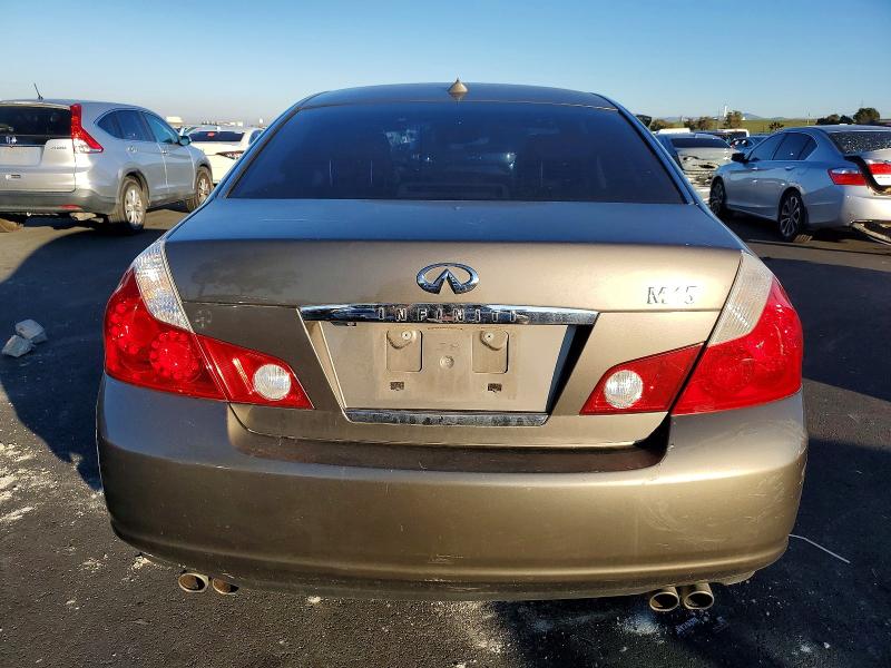 72493005 :رقم المزاد ، JNKBY01E26M203533 vin ، 2006 Infiniti M45 مزاد بيع