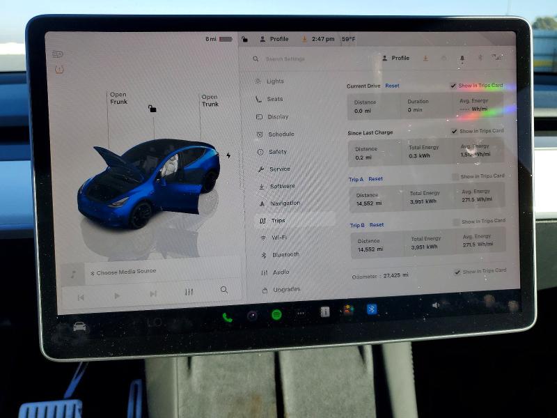 Продажа на аукционе авто 2023 Tesla Model Y, vin: 7SAYGDEFXPF977521, номер лота: 73232925